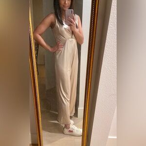Gold Metallic Jumpsuit